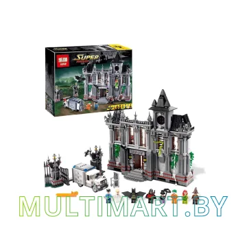 Конструктор Lepin 07044 Побег из психиатрической клиники Аркхэм (1685 деталей) картинка 2